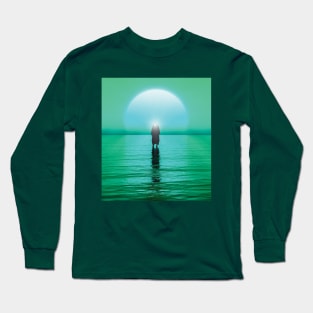 Jesus walks on water, Miracles of Jesus Christ,The prophet of God Long Sleeve T-Shirt